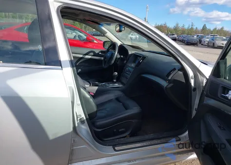 2010 Infiniti G37X z USA, uszkodzony, nr VIN JN1CV6AR6AM252752